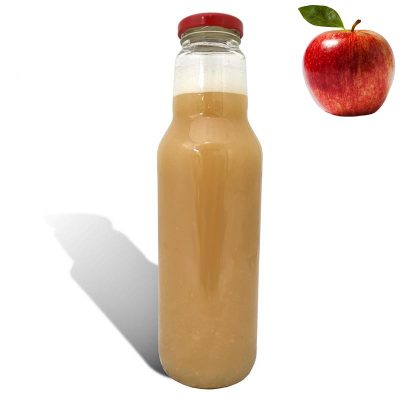 Obuolių sultys 100% 0.75L butelyje